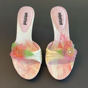 Unlisted by Kenneth Cole Flower Heels